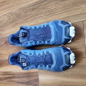 Womens Salomon Speedcross 5 Trail Running Shoes Sargasso Navy Sneakers Size  7